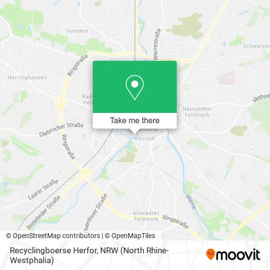 Карта Recyclingboerse Herfor