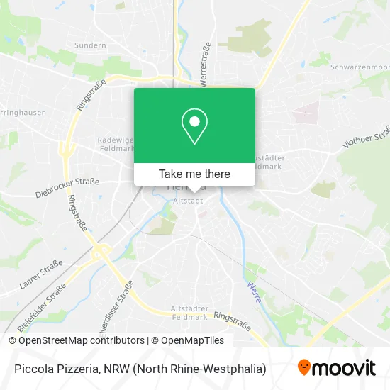 Карта Piccola Pizzeria