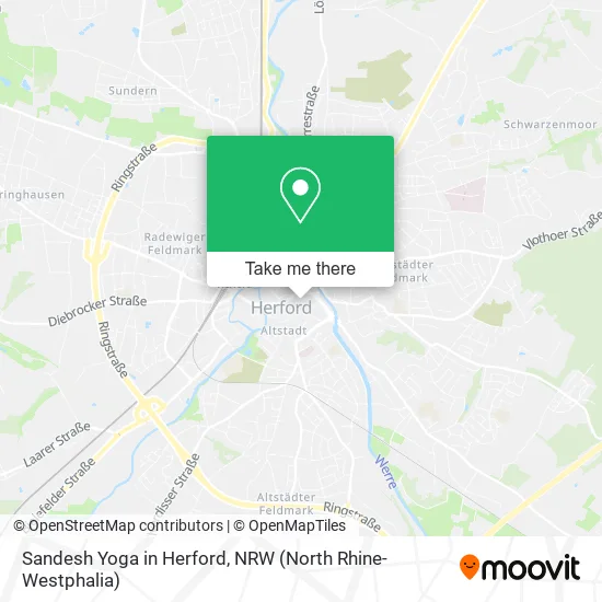 Карта Sandesh Yoga in Herford