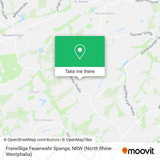 Freiwillige Feuerwehr Spenge map