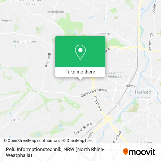 Pelü Informationstechnik map