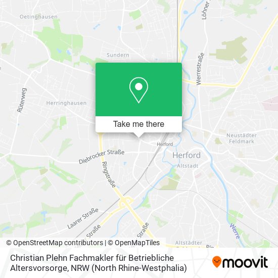 Christian Plehn Fachmakler für Betriebliche Altersvorsorge map