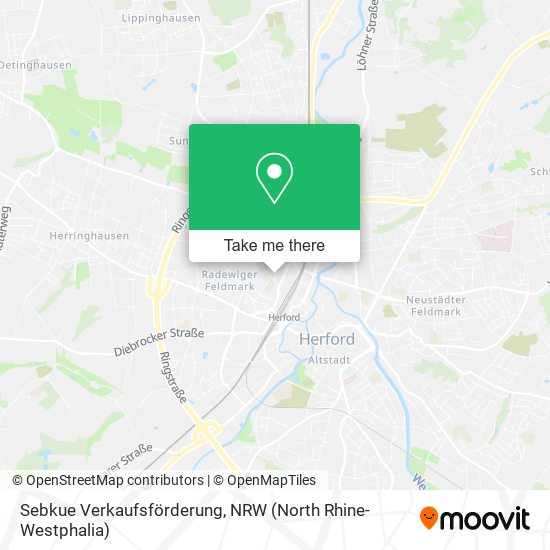 Sebkue Verkaufsförderung map