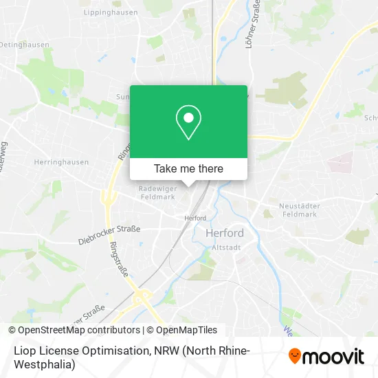 Карта Liop License Optimisation