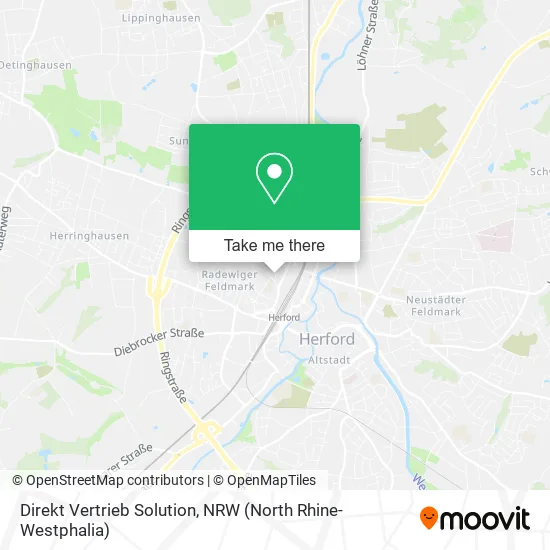 Карта Direkt Vertrieb Solution