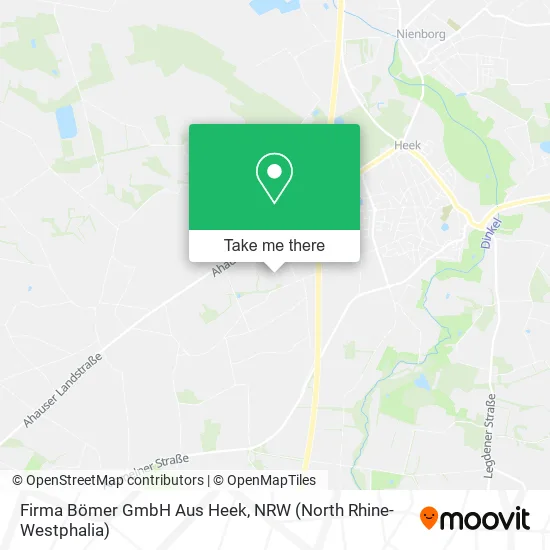 Карта Firma Bömer GmbH Aus Heek
