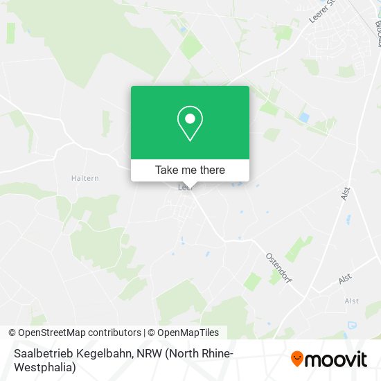 Saalbetrieb Kegelbahn map