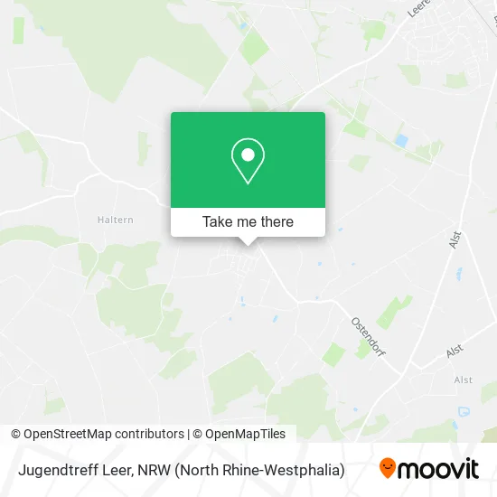 Карта Jugendtreff Leer