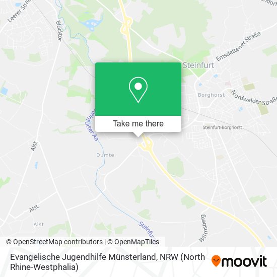 Evangelische Jugendhilfe Münsterland map
