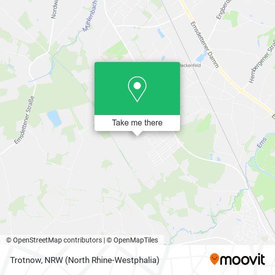 Trotnow map