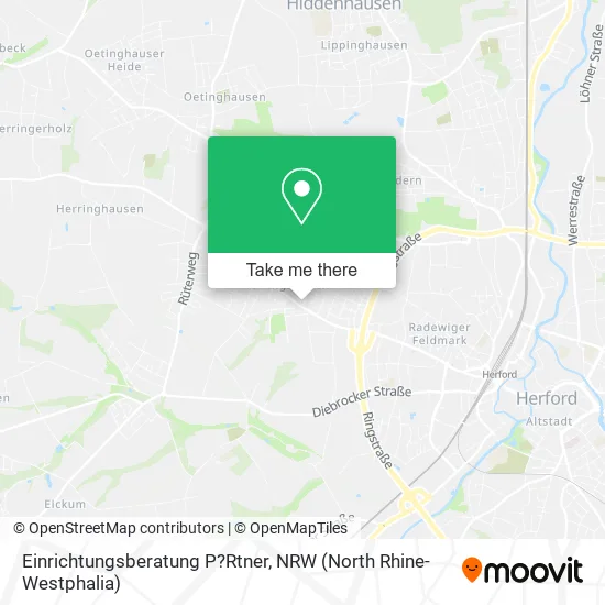 Карта Einrichtungsberatung P?Rtner