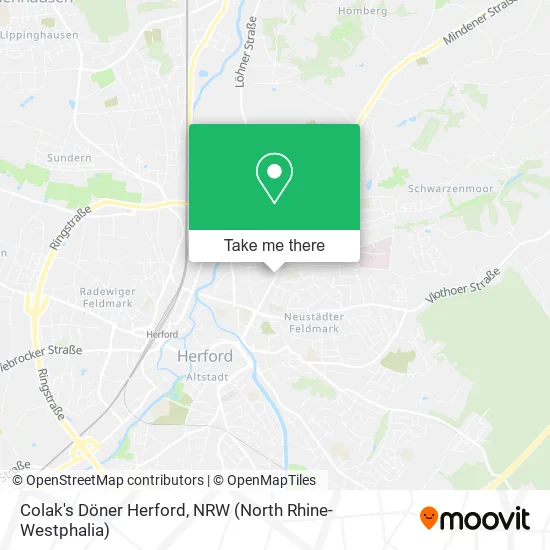 Карта Colak's Döner Herford