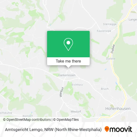 Amtsgericht Lemgo map
