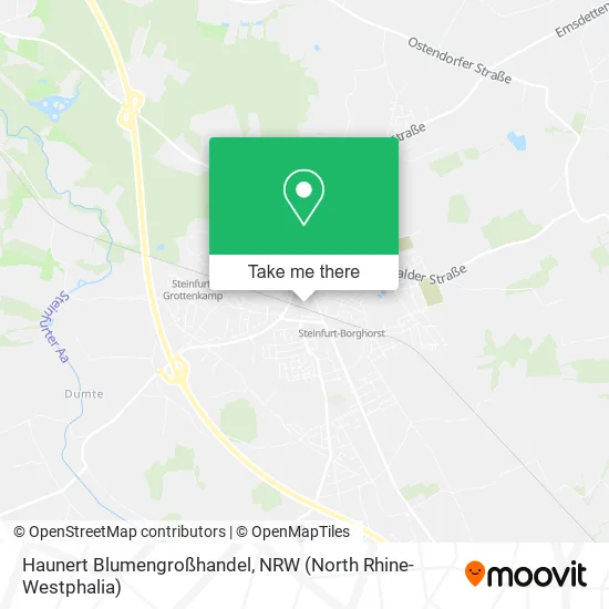 Карта Haunert Blumengroßhandel
