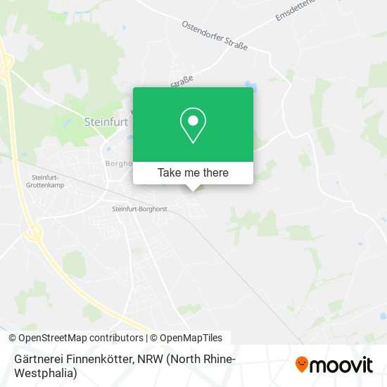 Gärtnerei Finnenkötter map