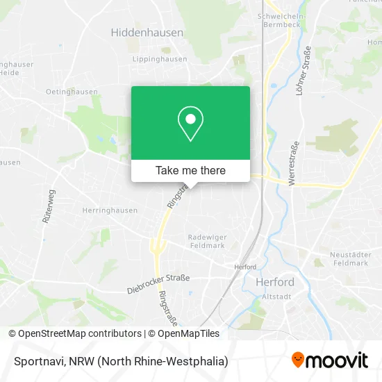 Sportnavi map