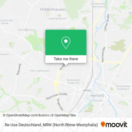 Карта Re-Use Deutschland