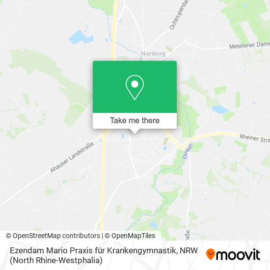 Карта Ezendam Mario Praxis für Krankengymnastik