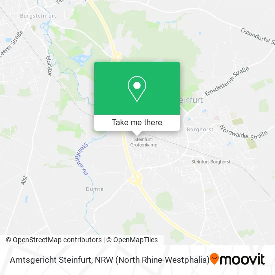 Карта Amtsgericht Steinfurt