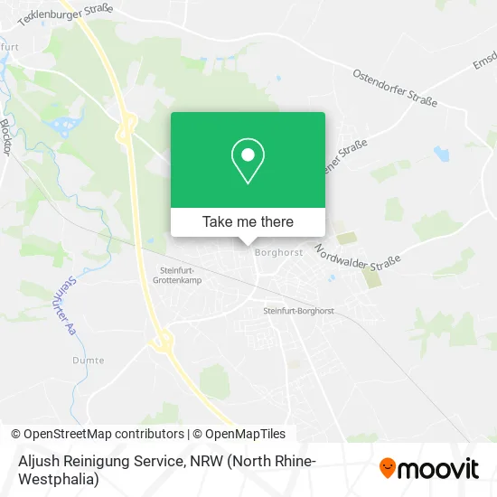 Карта Aljush Reinigung Service