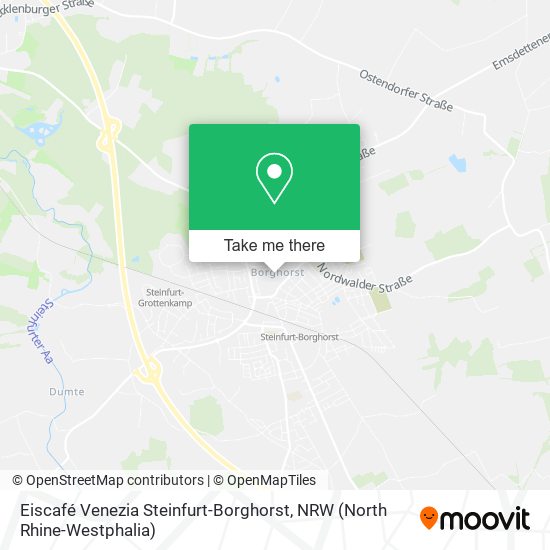 Eiscafé Venezia Steinfurt-Borghorst map