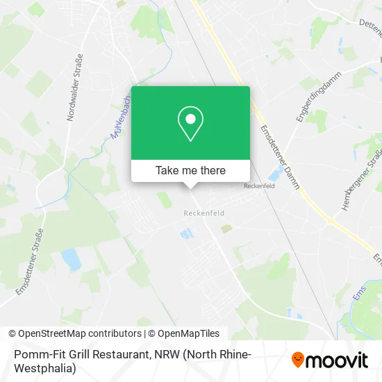 Карта Pomm-Fit Grill Restaurant