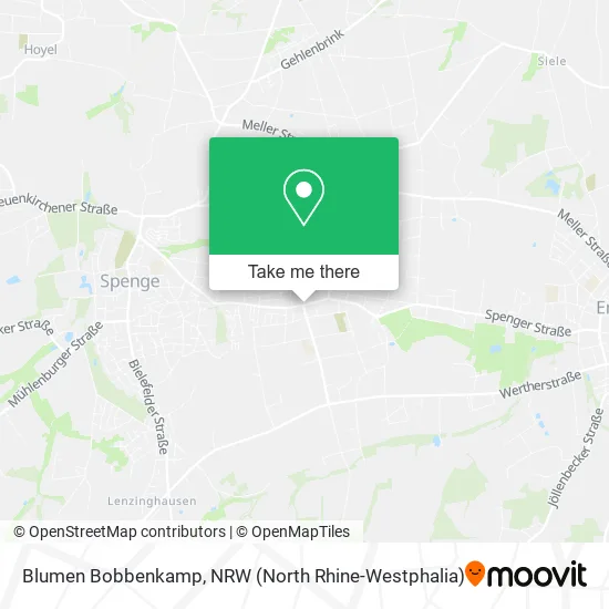 Карта Blumen Bobbenkamp