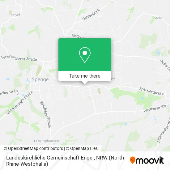 Карта Landeskirchliche Gemeinschaft Enger