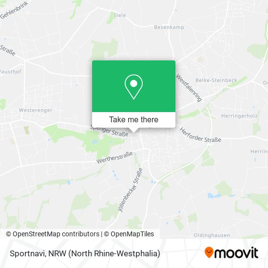 Sportnavi map