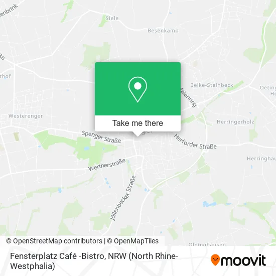 Карта Fensterplatz Café -Bistro