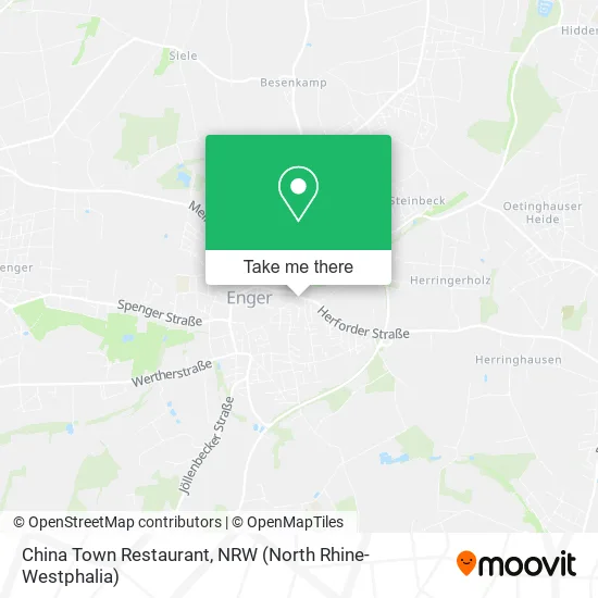 Карта China Town Restaurant