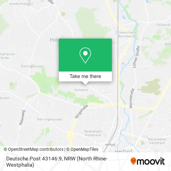 Карта Deutsche Post 43146:9