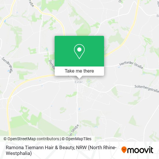 Ramona Tiemann Hair & Beauty map