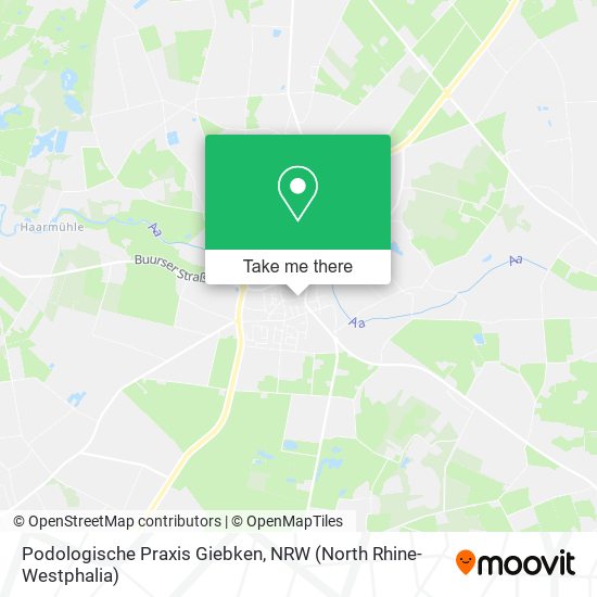 Podologische Praxis Giebken map