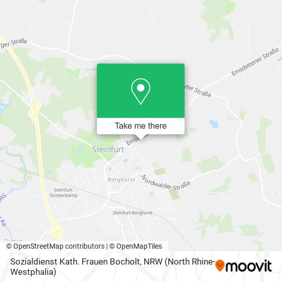 Sozialdienst Kath. Frauen Bocholt map
