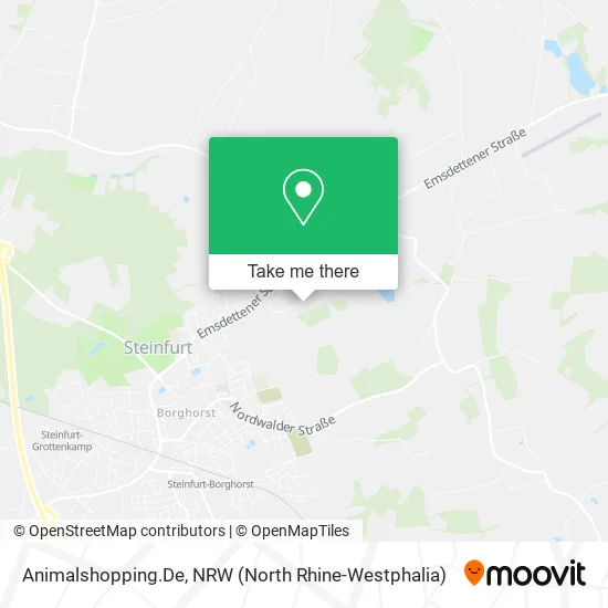 Карта Animalshopping.De