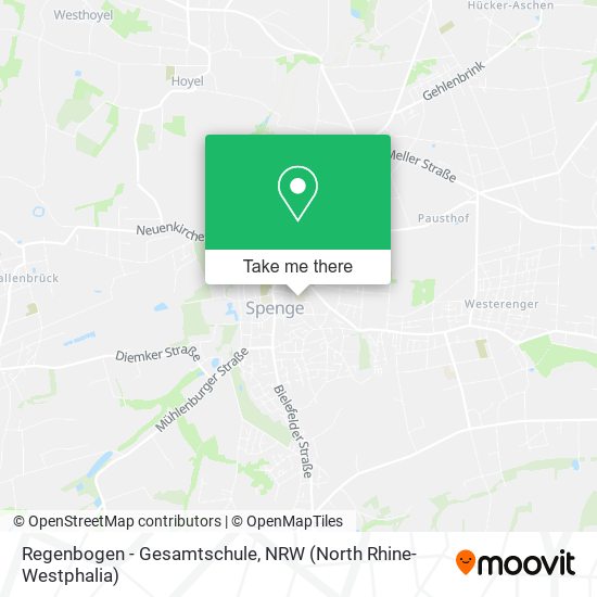 Карта Regenbogen - Gesamtschule