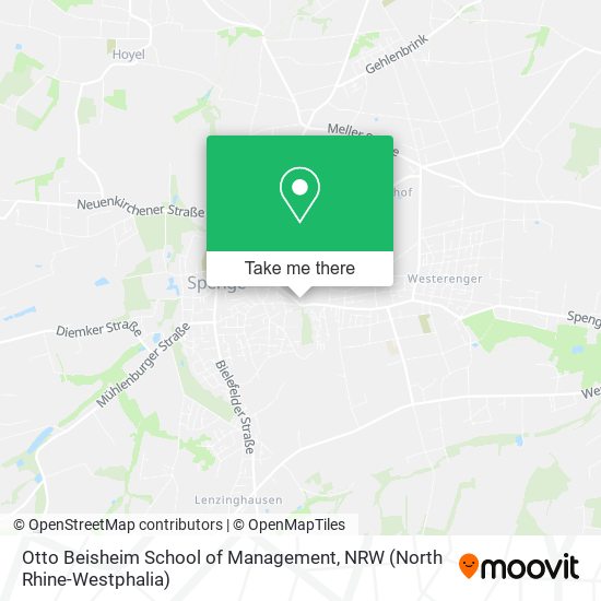 Otto Beisheim School of Management map
