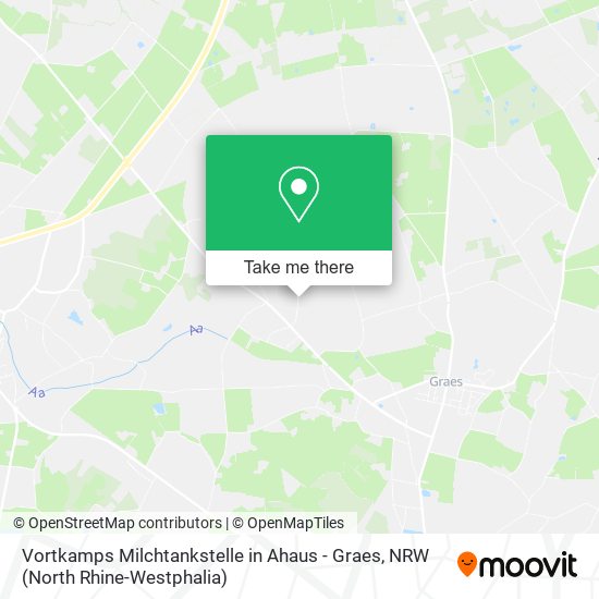 Vortkamps Milchtankstelle in Ahaus - Graes map