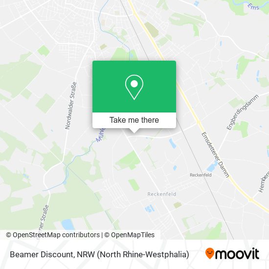 Beamer Discount map