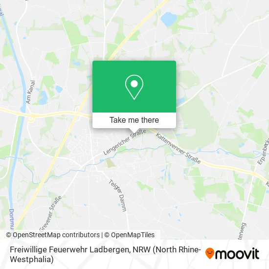 Карта Freiwillige Feuerwehr Ladbergen