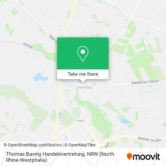 Thomas Baving Handelsvertretung map