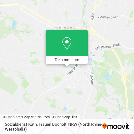 Карта Sozialdienst Kath. Frauen Bocholt