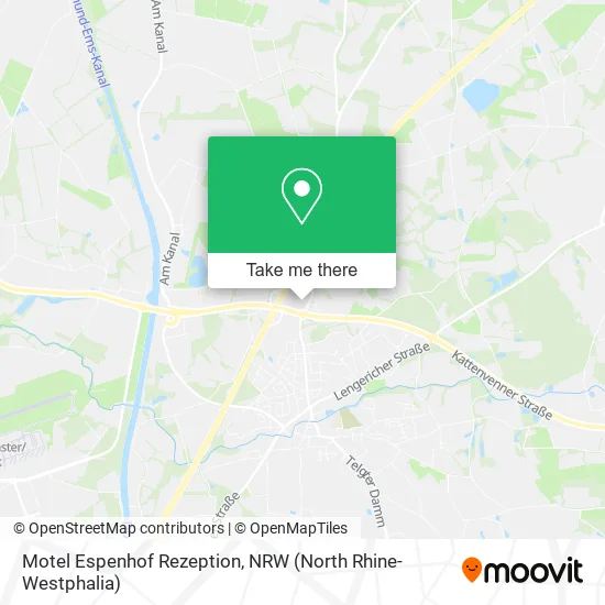 Карта Motel Espenhof Rezeption