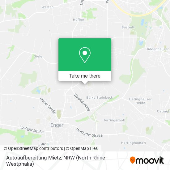 Autoaufbereitung Mietz map