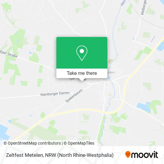 Карта Zeltfest Metelen