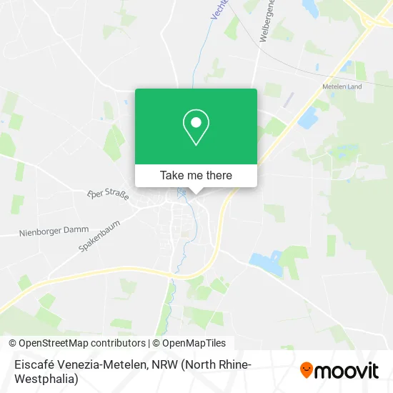 Карта Eiscafé Venezia-Metelen