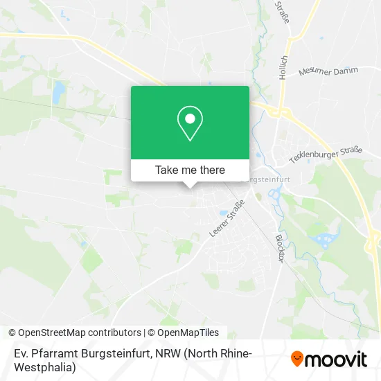 Карта Ev. Pfarramt Burgsteinfurt