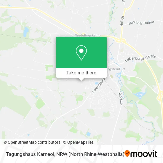 Карта Tagungshaus Karneol