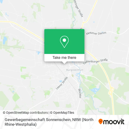 Карта Gewerbegemeinschaft Sonnenschein
